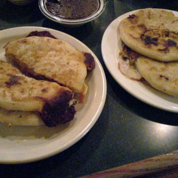 Con Sabor Restaurant - Each of these pupusas are different, though it's really hard to tell which is which - Latin American Near Me - Los Angeles, California Con Sabor Restaurant - Each of these pupusas are different, though it's really hard to tell which is which - Latin American Near Me - Los Angeles, California