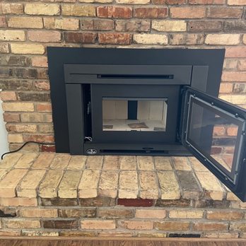 All Chimney Solutions - Wood Stove Insert - Fireplace Services Near Me