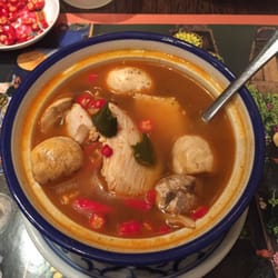 Limehouse Thai restaurant - Tom Yum Goong. DELICIOUS.