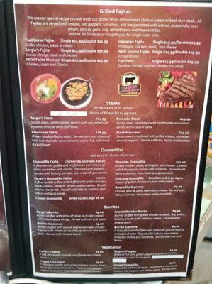 Menu photo 5 Sergio's Mexican Restaurant Murphysboro, IL Menu photo 5 Sergio's Mexican Restaurant Murphysboro, IL