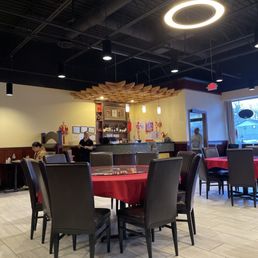 Inside restaurant