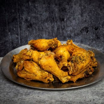 Toss Em Wing Factory - a plate of fried wings - Chicken Shop Near Me - Saddle Brook, New Jersey
