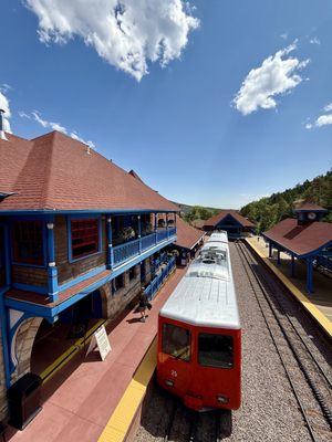 The Broadmoor Manitou and Pikes Peak Cog Railway by null