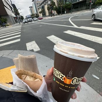 Philz Coffee - Breakfast burrito and coffee (instagram: wooneats) - Coffee & Tea Near Me - San Francisco, California Philz Coffee - Breakfast burrito and coffee (instagram: wooneats) - Coffee & Tea Near Me - San Francisco, California