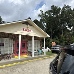 Outside front