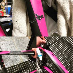 Altitude Composites - Before and after with and without paint