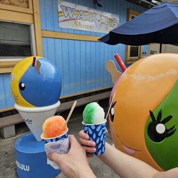 Waiola Shave Ice - POG and mango. Lychee and sour apple - Ice Cream & Frozen Yogurt Near Me - Honolulu, Hawaii Waiola Shave Ice - POG and mango. Lychee and sour apple - Ice Cream & Frozen Yogurt Near Me - Honolulu, Hawaii