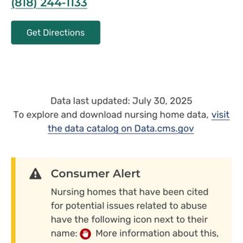Glendale Post Acute Center - Consumer Alert about the RED hand next - Skilled Nursing Near Me - Glendale, California