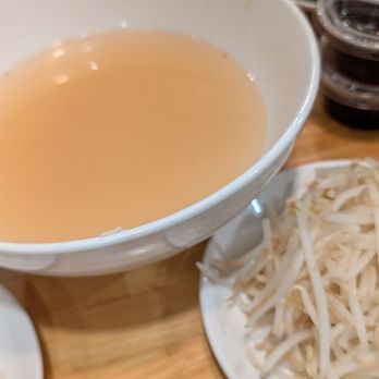 Hue Ky Mi Gia - Side broth and sprouts - Noodles Near Me - Westminster, California