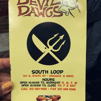 Devil Dawgs -  South State - Hot Dogs Near Me - Chicago, Illinois