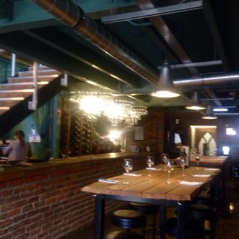 The Herb Garden - Bar area on entering - Pizza Near Me - Newcastle, XTW