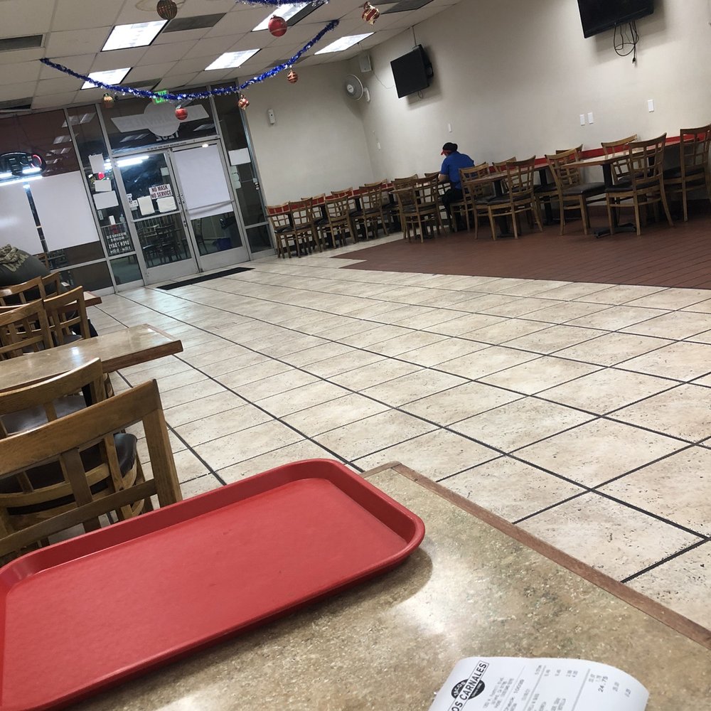 Tacos Los Carnales - Indoor seating area - Tacos Near Me - Upland, California