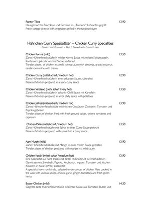 Menu photo 8 Indian Flavours Frankfurt, HE Menu photo 8 Indian Flavours Frankfurt, HE