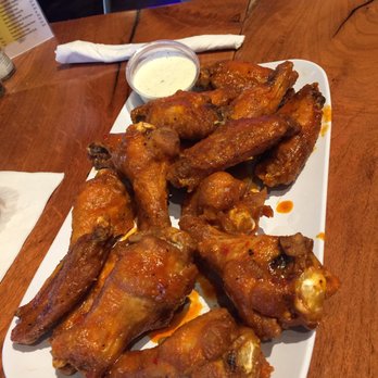 Sauced Wing Bar - Regular fried wings tossed in medium - Chicken Wings Near Me - Boerne, Texas Sauced Wing Bar - Regular fried wings tossed in medium - Chicken Wings Near Me - Boerne, Texas