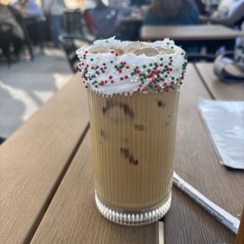 Sonder Coffee - Christmas tree latte - Coffee & Tea Near Me - Wendell, North Carolina