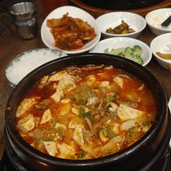 Five Senses - Soondobu with another helping of banchan - Korean Near Me - New York, New York