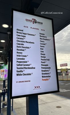 Menu photo 1 7 Brew Coffee Wallingford, CT