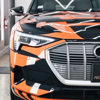 Aegis Paint Shield - Audi Etron Full Car Custom Wrap - Vehicle Wraps Near Me - Richmond, British Columbia