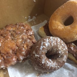 Delicious and huge donuts! Delicious and huge donuts!
