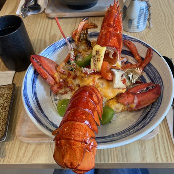 Hana Don - Large Lobster Don is very good looking, taste is ok. - Japanese Near Me - Toronto, Ontario Hana Don - Large Lobster Don is very good looking, taste is ok. - Japanese Near Me - Toronto, Ontario