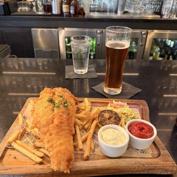 The Dearborn - Beat Bobby Flay Fish n Chips!!!! WOAW! - New American Near Me - Chicago, Illinois The Dearborn - Beat Bobby Flay Fish n Chips!!!! WOAW! - New American Near Me - Chicago, Illinois
