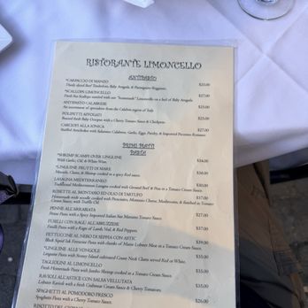 Limoncello Ristorante - Manure - Italian Near Me - Boston, Massachusetts Limoncello Ristorante - Manure - Italian Near Me - Boston, Massachusetts