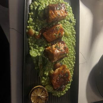 Story - Calabrian chili glazed salmon perfection! - Breakfast & Brunch Near Me - Whittier, California Story - Calabrian chili glazed salmon perfection! - Breakfast & Brunch Near Me - Whittier, California