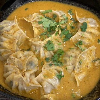 Aama's  Kitchen - Jhol Momo (Vegetable-10pcs) - Himalayan/Nepalese Near Me - Hayward, California