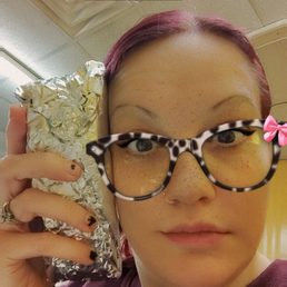 Taco is bigger than my head haha