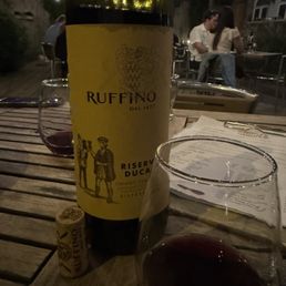 A delicious bottle of a recommended bottle of red wine