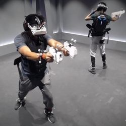 Sandbox VR - Taking out the zombies.