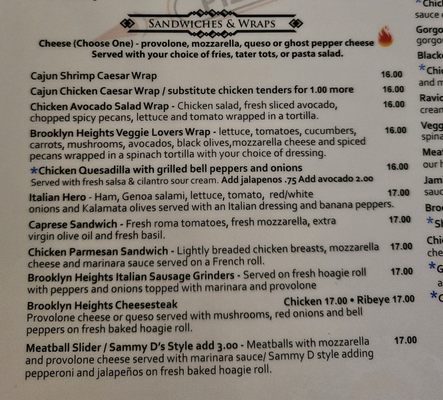 Menu photo 2 Brooklyn Heights Pizzeria Leander, TX