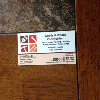 Woods and Woods Construction - This is our business card and loco. - General Contractors Near Me Woods and Woods Construction - This is our business card and loco. - General Contractors Near Me