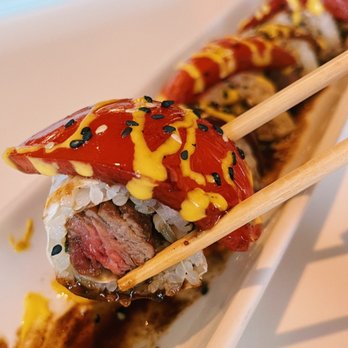 YUCA 105 - Lomo saltado sushi - Cuban Near Me - Miami Beach, Florida YUCA 105 - Lomo saltado sushi - Cuban Near Me - Miami Beach, Florida