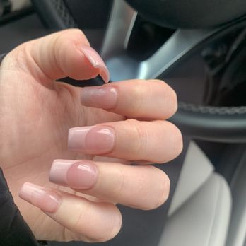 Rose Nails - Square. But he calls this coffin - Nail Salons Near Me - Waltham, Massachusetts