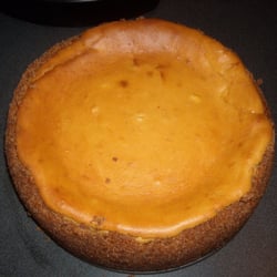 Plan to Plate - Sweet potato cheesecake for Thanksgiving!  Yum!
