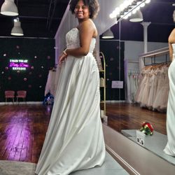 Emilia's Custom - Dress before alterations
