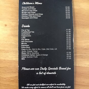 The Galley Cafe & Takeaway - Menu - Cafes Near Me - Portree, HLD