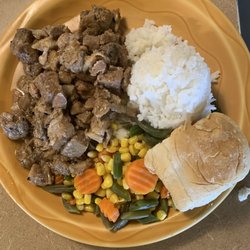 Wright Bros Cafe & Grille - Pork adobo w/ rice