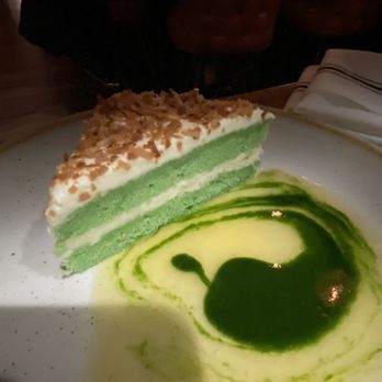 Little Donkey - Pandan coconut cake - Tapas/Small Plates Near Me - Cambridge, Massachusetts