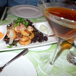 Calamari and Natalia cocktail