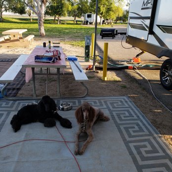 Prado Regional Park - Odd number spots have hook-ups on same side as picnic table. - Hiking Near Me - Chino, California