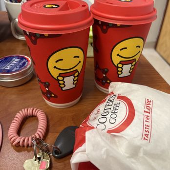 Scooter's Coffee - Peppermint mochas and a breakfast sandwich. Everything bagel! - Breakfast & Brunch Near Me - Gilbert, Arizona