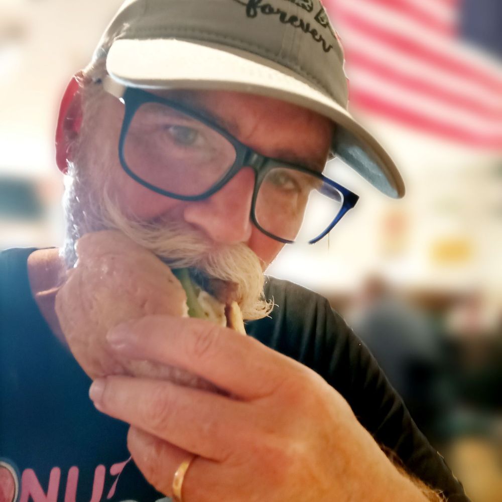 Miller's Grocery - Lonny attempting to handle this two-handed Philly Cheesesteak Sandwich. - Southern Near Me - Cristiana, Tennessee Miller's Grocery - Lonny attempting to handle this two-handed Philly Cheesesteak Sandwich. - Southern Near Me - Cristiana, Tennessee
