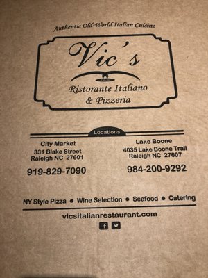 Vic's Italian Restaurant & Pizzeria by null