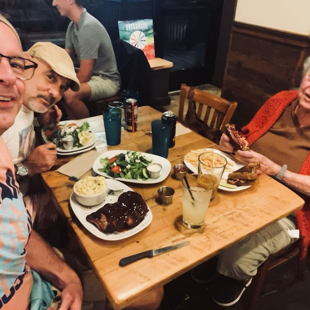 Milton's - 5-bone Baby Back Ribs, Planked Salmon on a House Salad, Russian Rye w/ a beer for Mom! - New American Near Me - Crystal, Minnesota