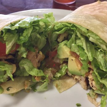 Time Out Cafe - Cali wrap with chicken. There was no way to take a good pic as it was bursting with a generous filling of chicken and fresh produce. - Cafes Near Me - Vista, California Time Out Cafe - Cali wrap with chicken. There was no way to take a good pic as it was bursting with a generous filling of chicken and fresh produce. - Cafes Near Me - Vista, California
