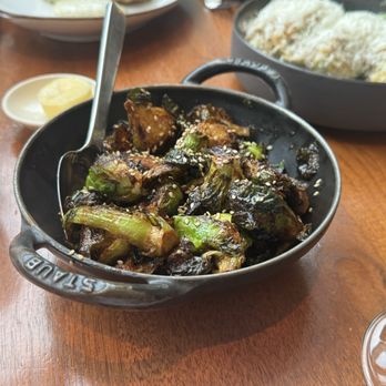 Blue Duck Tavern - Blistered Brussels Sprouts - New American Near Me - Washington, DC, District of Columbia Blue Duck Tavern - Blistered Brussels Sprouts - New American Near Me - Washington, DC, District of Columbia