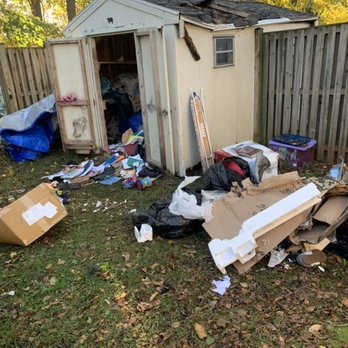 Macias Junk Removal - Before - Junk Removal & Hauling Near Me