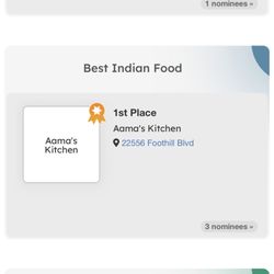 Aama's  Kitchen